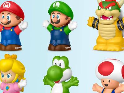 Fisher-Price My Mario Little People Figures and Playset Appear