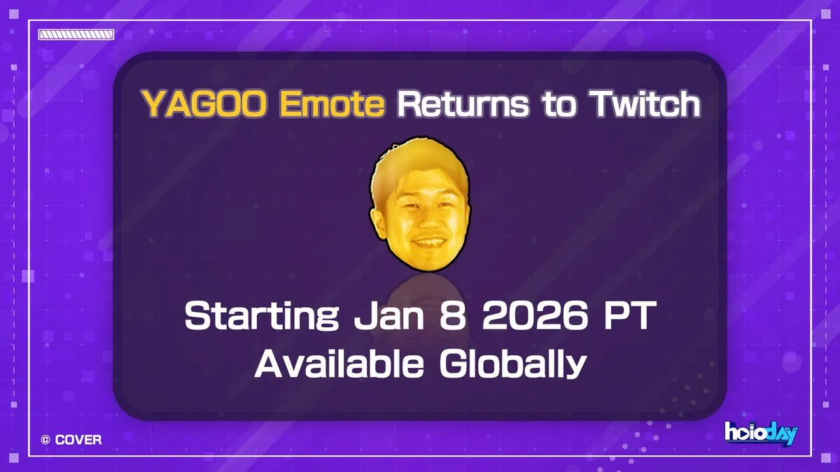 Twitch Emote of Hololive CEO Yagoo Returns 