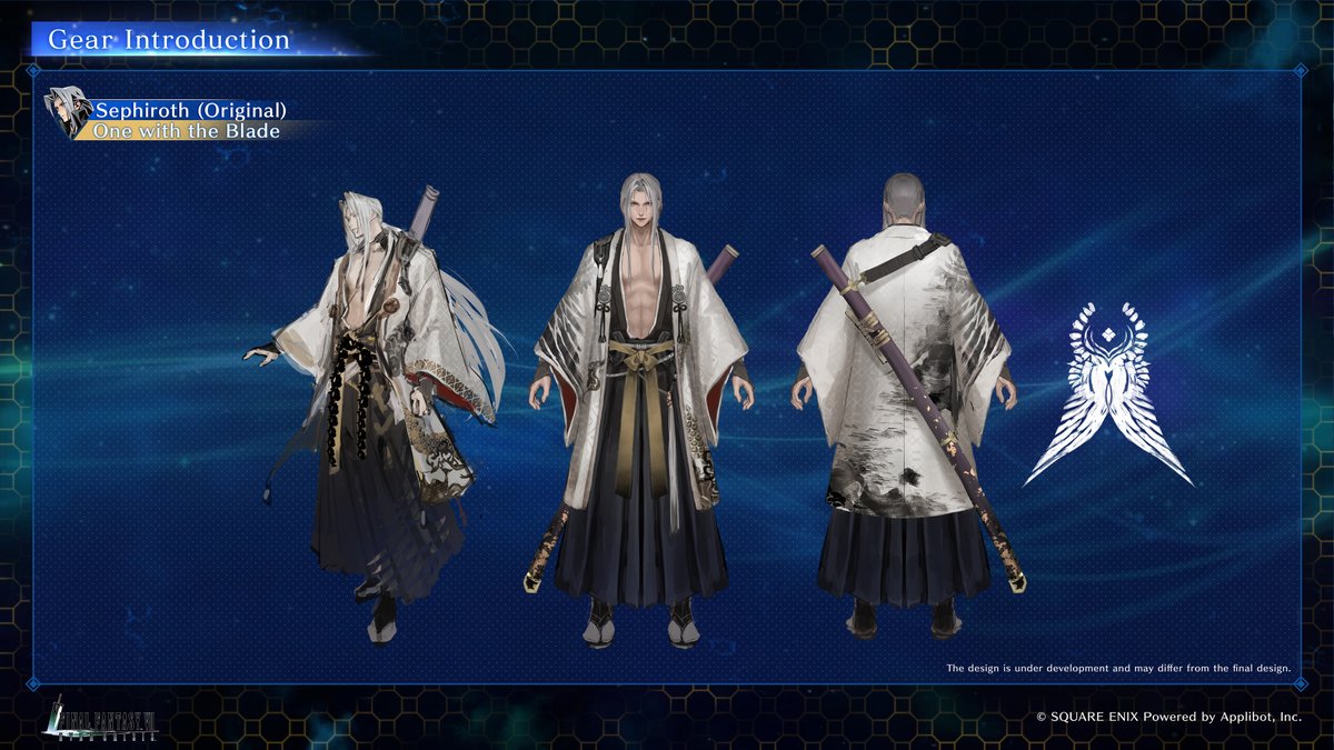 Sephiroth and Yuffie Get Kimonos in FFVII Ever Crisis 