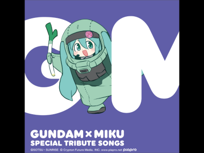 Gundam x Hatsune Miku Special Tribute Songs album