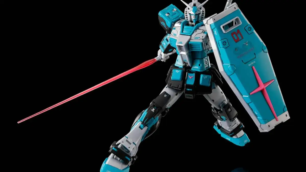 Hatsune Miku Gundam Model Kits Appearing at Premium Bandai Worldwide