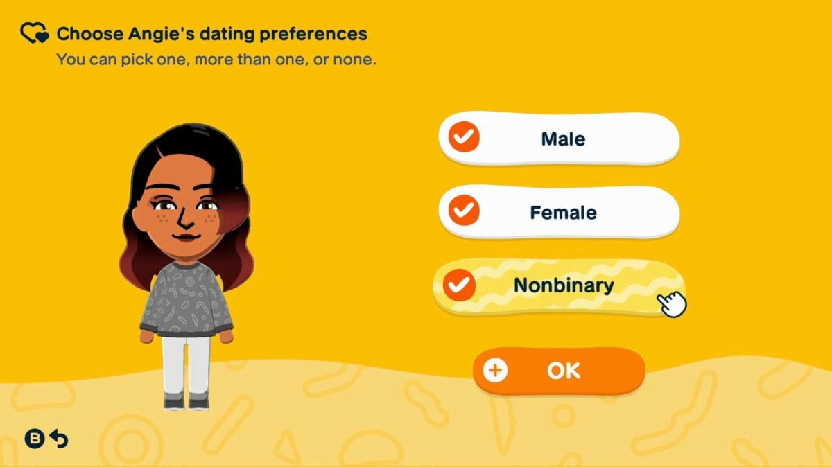 Tomodachi life living the dream gender relationships relationship