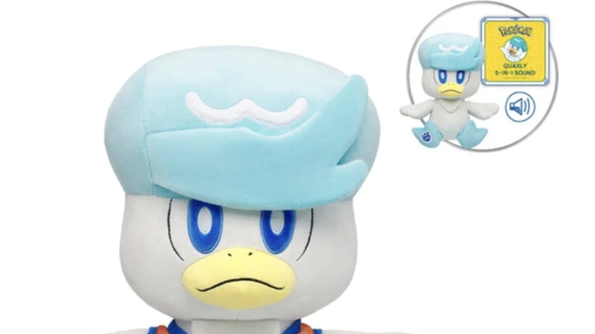 Build-a-bear Quaxly plush