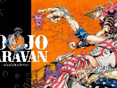 Kinokuniya US JOJOCARAVAN Comes Before Steel Ball Run Anime jojo's bizarre adventure