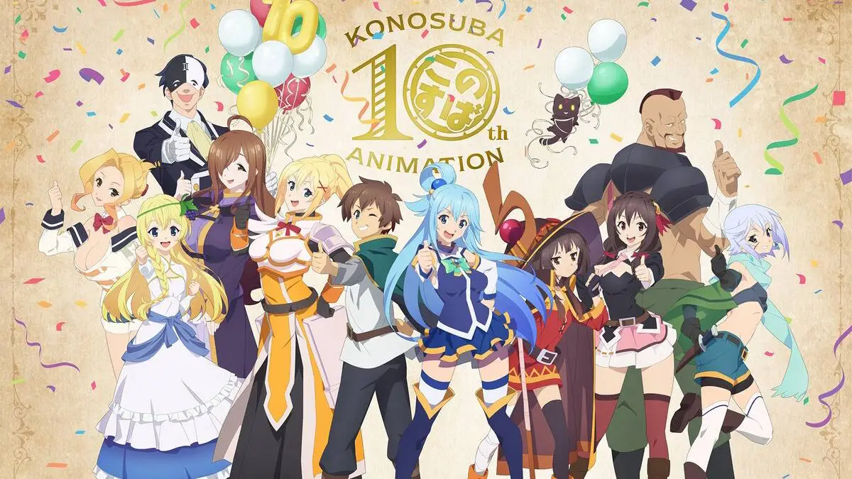 KonoSuba Anime Season 4 and New Game Announced