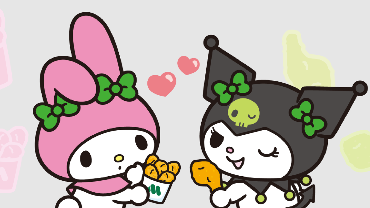 mos burger kuromi my melody