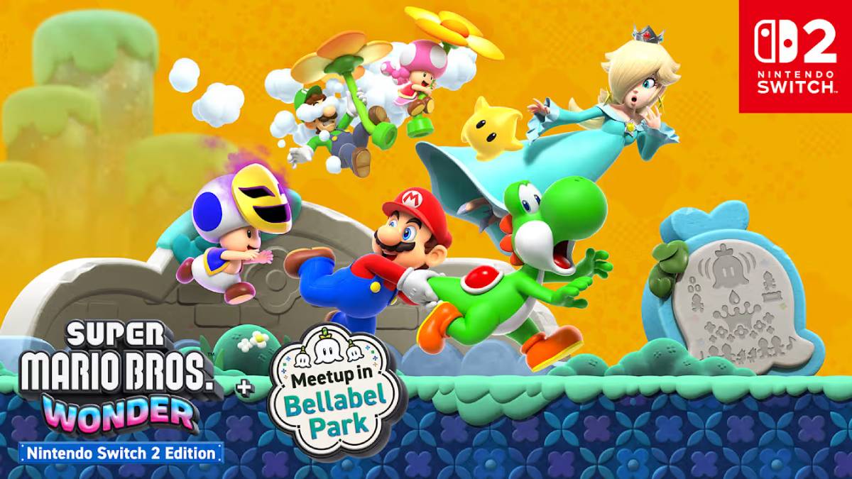 New Super Mario Bros Wonder amiibo Accompany Switch 2 Edition