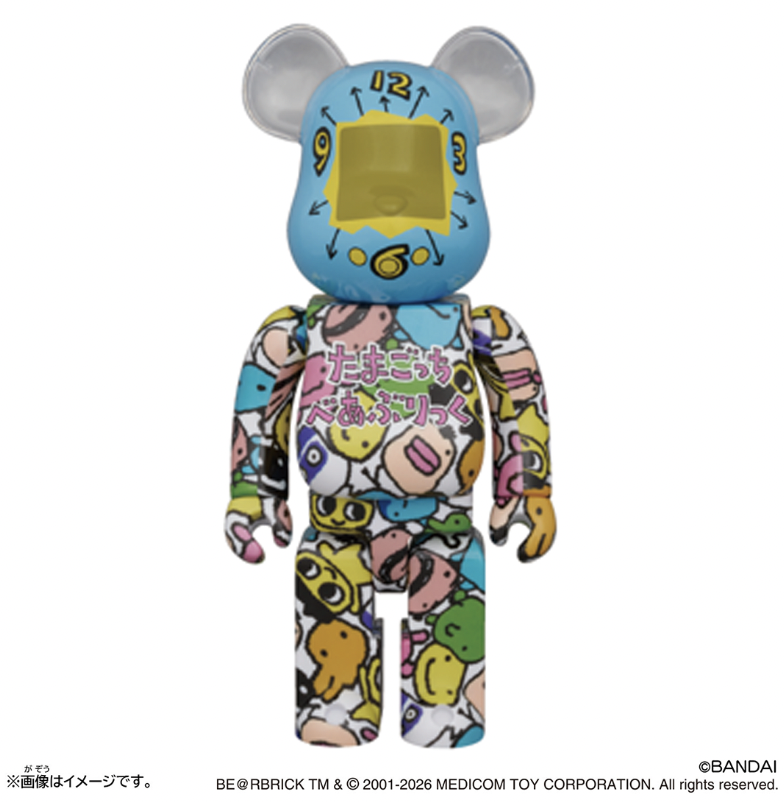 Bearbrick Tamagotchi Figure and Model Announced