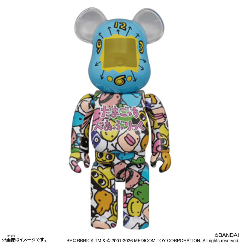 Bearbrick Tamagotchi Figure and Model Announced 