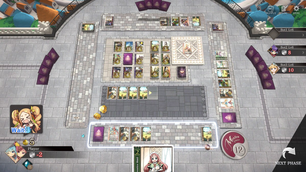 If you enjoy Dominion, Tanto Cuore, like and other kinds of strategic deck-building games, then Heart of Crown Online should be in your library. If the genre is new to you, it’s a good place to start