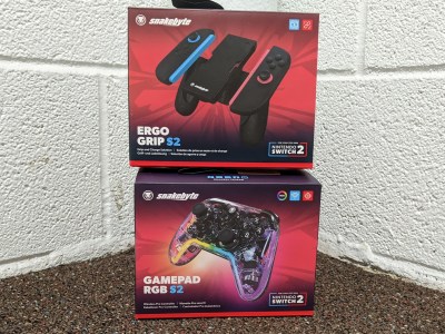 Snakebyte Switch 2 Gamepad Pro and Joy-Con Ergo Grip Work Well