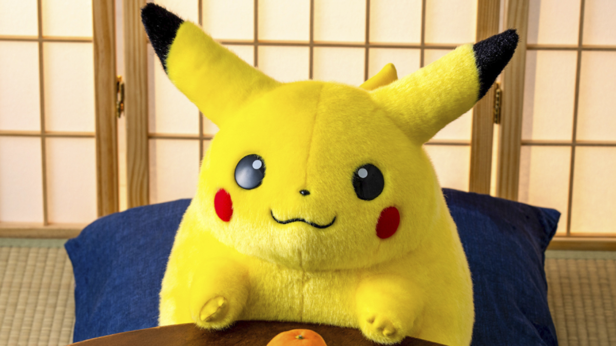 Takara Tomy re-release 1997 life size Pikachu fat plush for Pokemon 30th anniversary in 2026