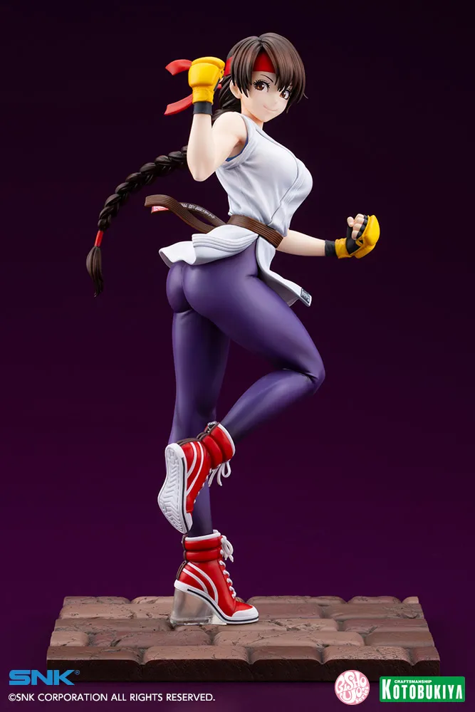 New Kotobukiya KOF Figures Include Iori Kyo Kula Yuri Nakoruru