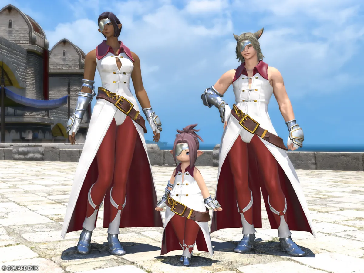 FFIX Beatrix Battlefield Rose’s Attire Comes to FFXIV in Crossover Final Fantasy XIV IX Costume