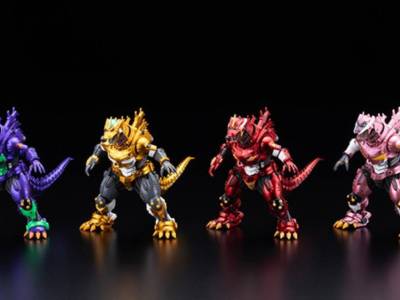 Gekizo Series Godzilla vs Evangelion Figures Based on 4 Evas