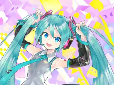 Hatsune Miku Honkai: Star Rail Art Shared Ahead of 4.0