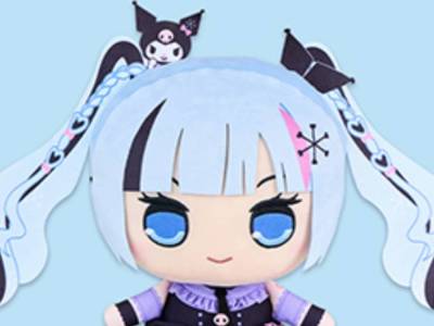 Hatsune Miku Kuromi Plush Appear in Japan