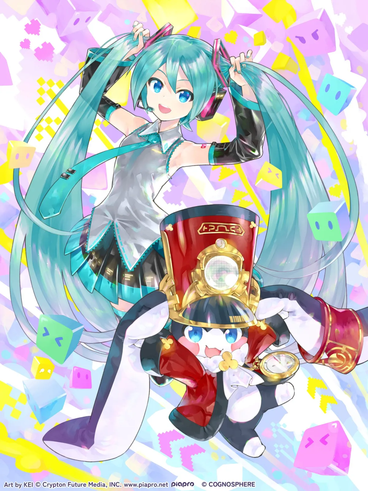 Hatsune Miku Honkai: Star Rail Art Shared Ahead of 4.0