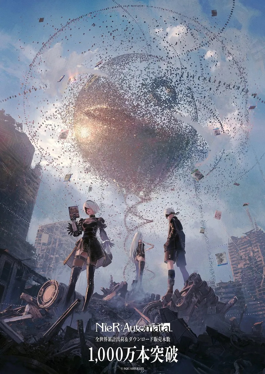 Square Enix Video Says NieR: Automata to Be Continued new game anime book