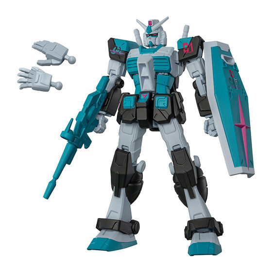 Gundam Capsule Action Hatsune Miku Color Model Kits Head to Gashapon Machines 