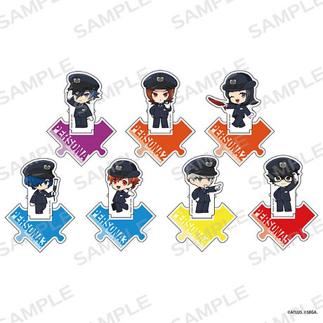 Persona 30th anniversary Keio pop-up shop merchandise 3 - acrylic stands