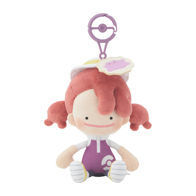 pokemon pokopia merchandise female ditto keychain plush
