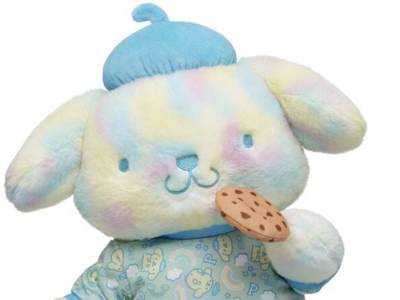 Rainbow Dreams Cinnamoroll and Pompompurin at Build-a-Bear