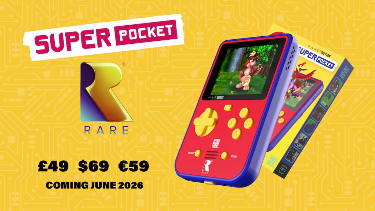 Rare Super Pocket Handheld Comes With Banjo-Kazooie