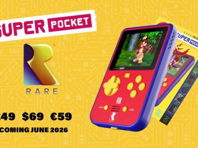 Rare Super Pocket Handheld Comes With Banjo-Kazooie