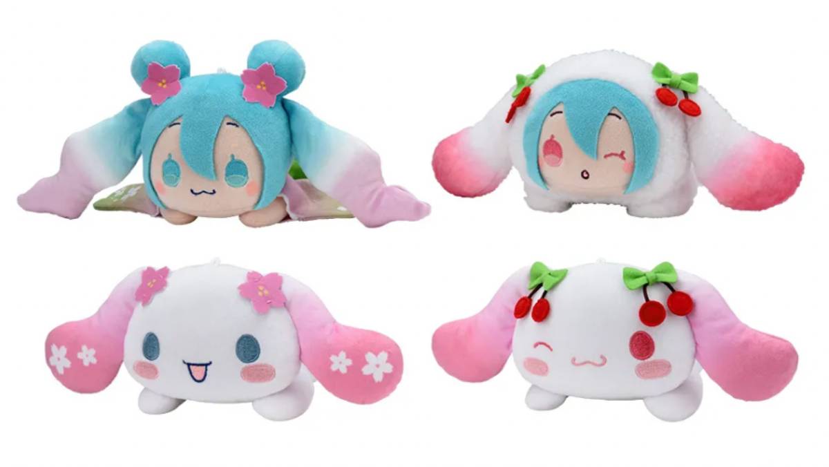 Sakura Miku Cinnamoroll Plush Appear hatsune toys merchandise