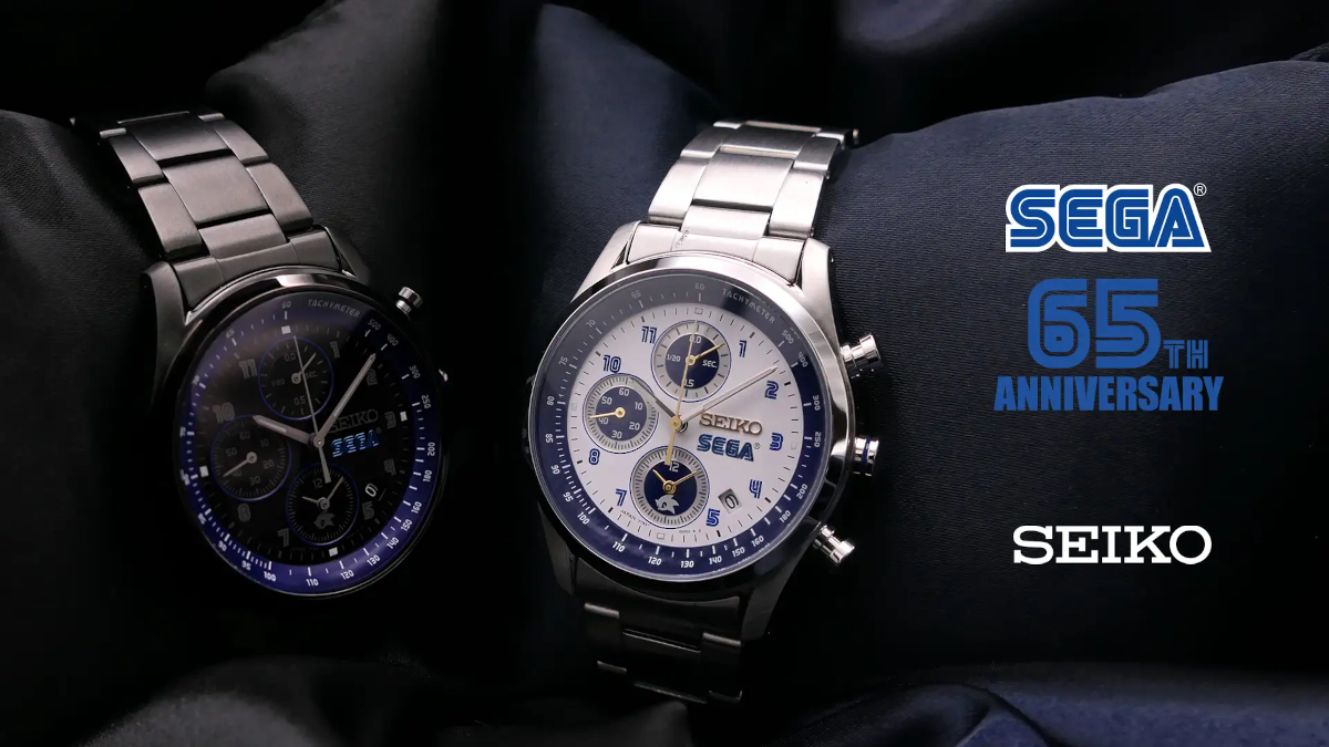 Sega 65th anniversary watches by Seiko