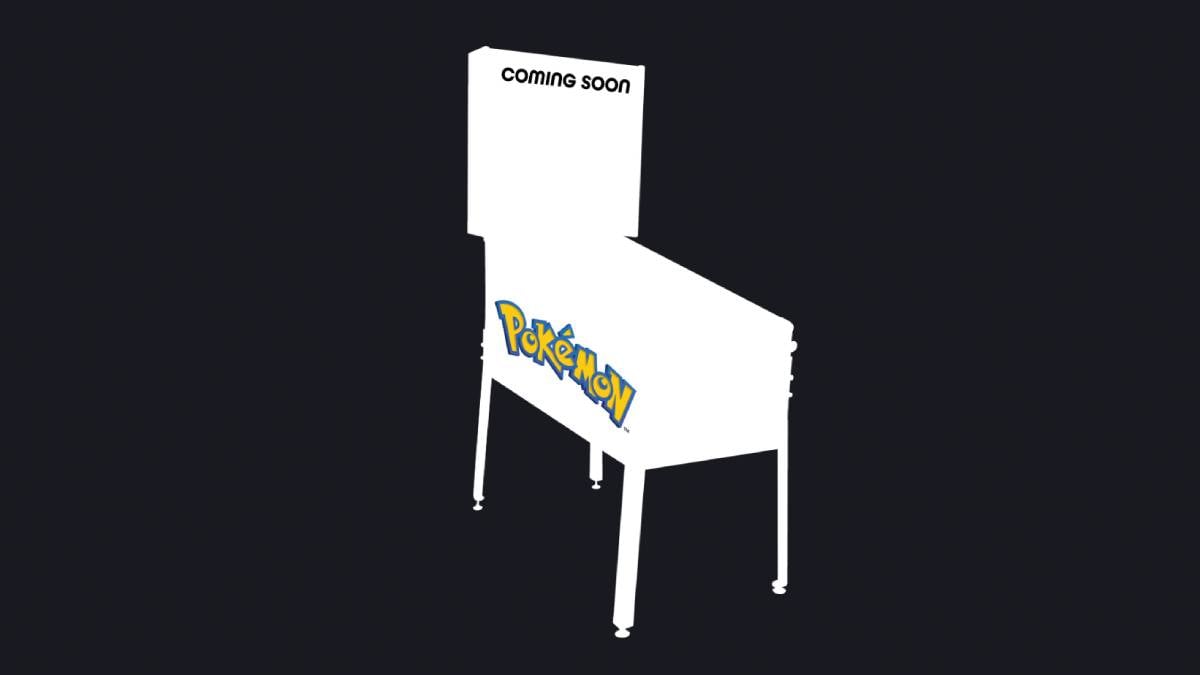 Stern Teasing Pokemon Pinball Cabinet