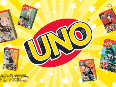 uno mcdonald's spy x family my hero academia anime decks