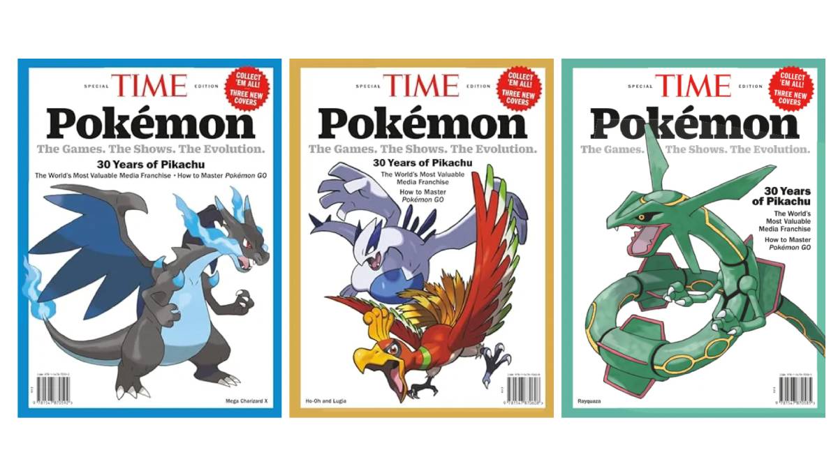 You Can Choose Your TIME Magazine Pokemon Cover
