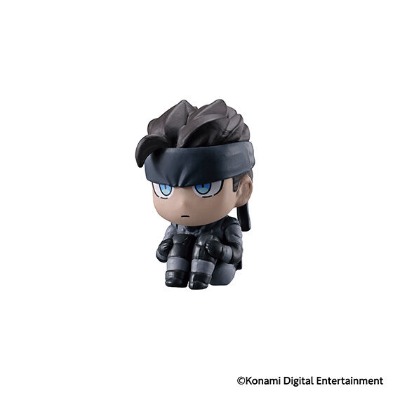 The Bandai Namco Machiboke series now includes Metal Gear figures of characters like Snake and two Metal Gears waiting for you. 