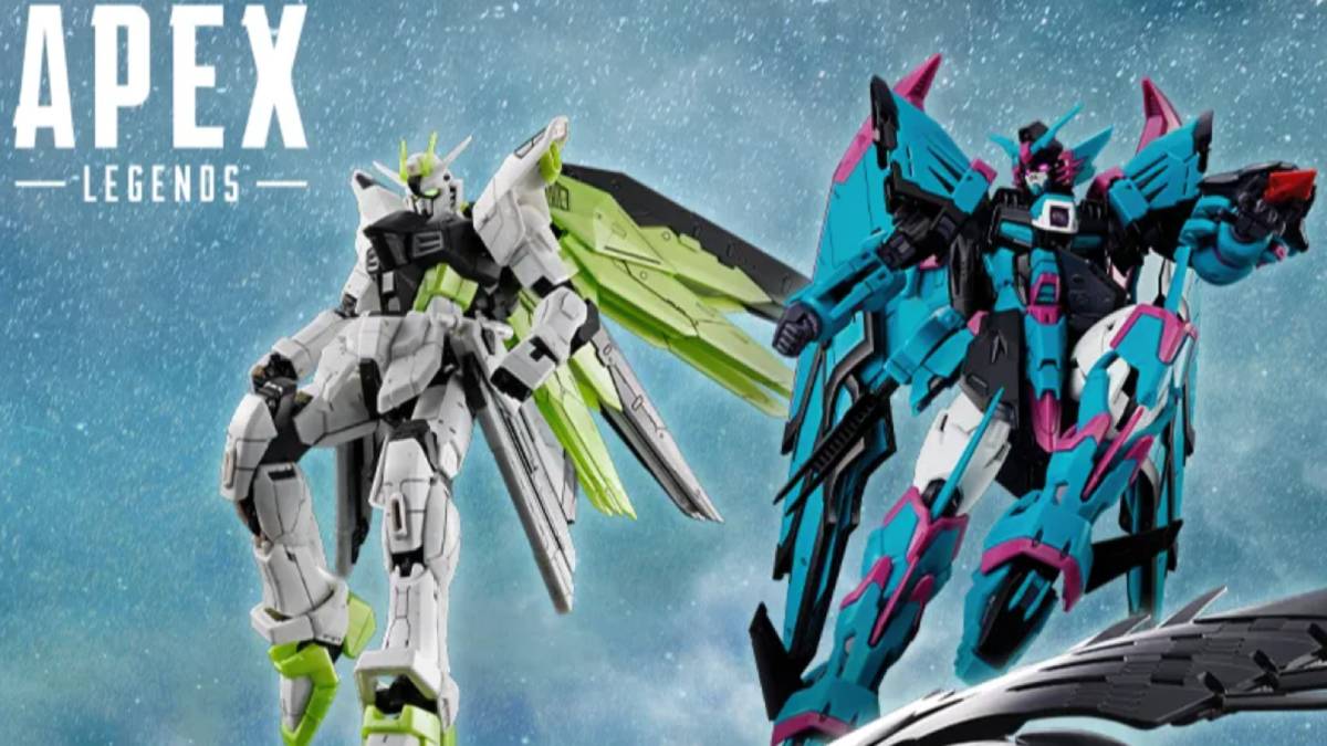 While the Apex Legends Gundam model kits won't launch until September, pre-orders for the gunpla are live now.