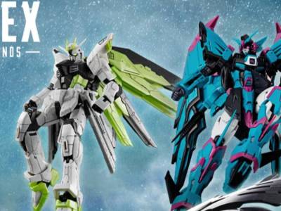 While the Apex Legends Gundam model kits won't launch until September, pre-orders for the gunpla are live now.