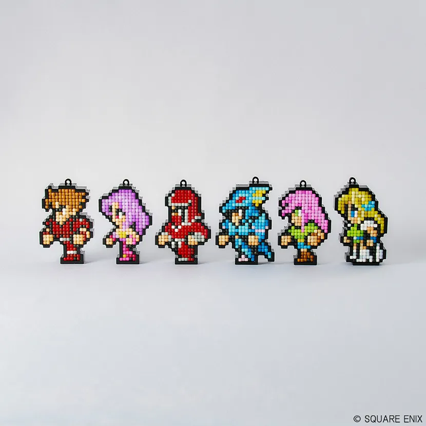 Buildable Final Fantasy Pixel Remaster Keychains - Volume 2