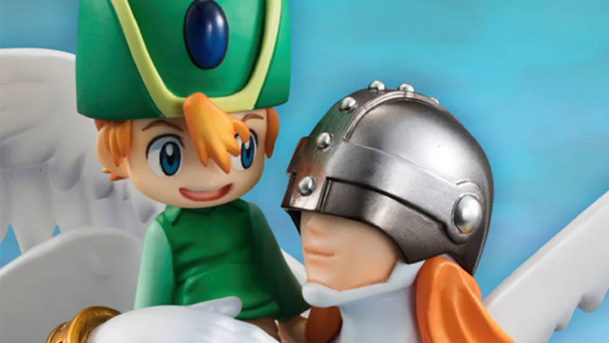 Digimon Adventure Angemon and TK and Angewomon and Kairi Figures Return