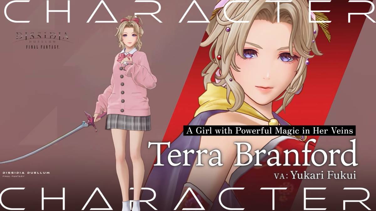 Dissidia Duellum Final Fantasy Rinoa, Cloud, and Terra Trailers Shared