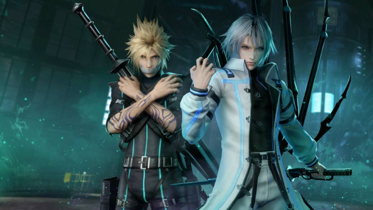 FFVII Ever Crisis Sephiroth Weiss and Cloud Nero Gear Teased