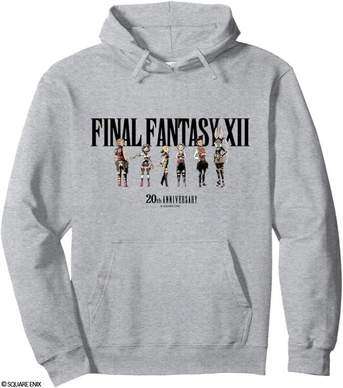 Final Fantasy XII 20th Anniversary Celebrated With Music, Shirts FFXII The Zodiac Age shirts 
