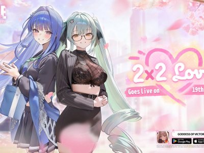 Goddess of Victory: NIKKE Dating Sim Story and Razer Crossover Arrive