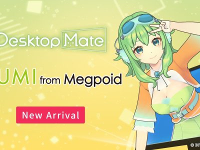Next Desktop Mate DLC Character Is the Gumi Megpoid Vocaloid
