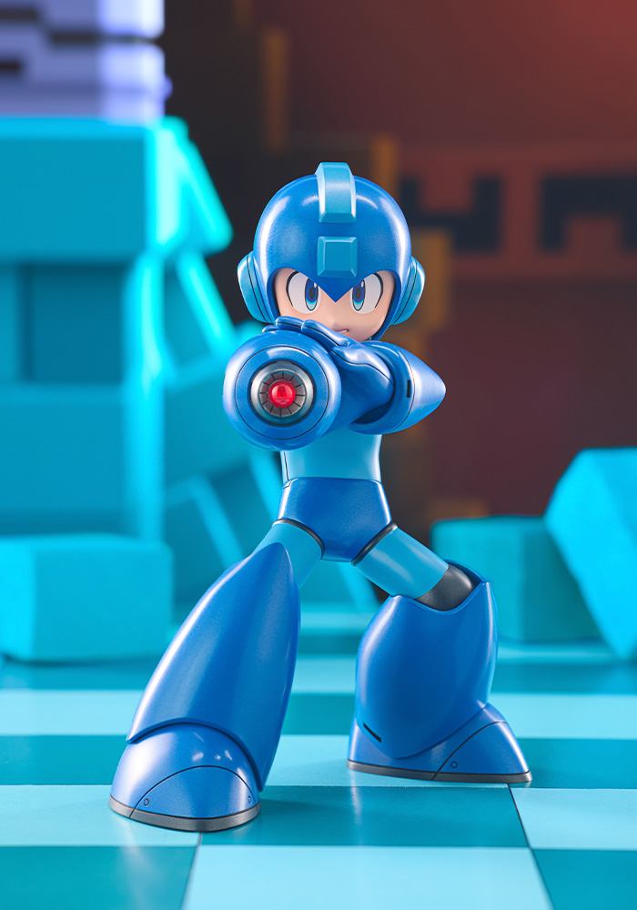 New Mega Man figures of Mega Man Roll Dr Light and Dr Wily are all joining Kotobukiya's Oshi Works line this year.