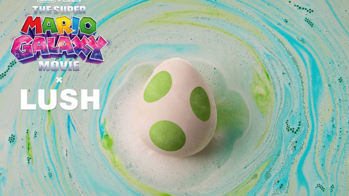 Lush Super Mario Galaxy Movie Products Launch Tomorrow