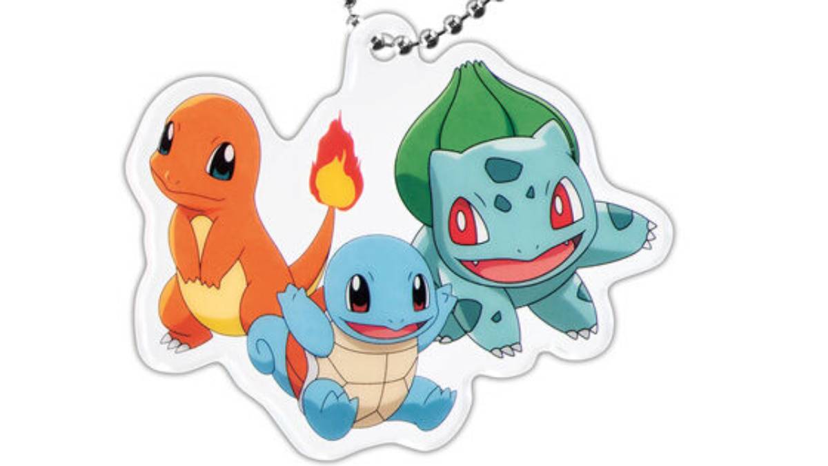 New Pokemon Keychains Honor Each Games’ Starters