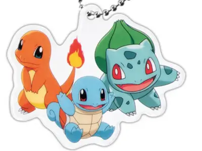 New Pokemon Keychains Honor Each Games’ Starters