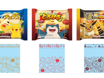 Pokemon branded Kraft cheese being sold in Japan