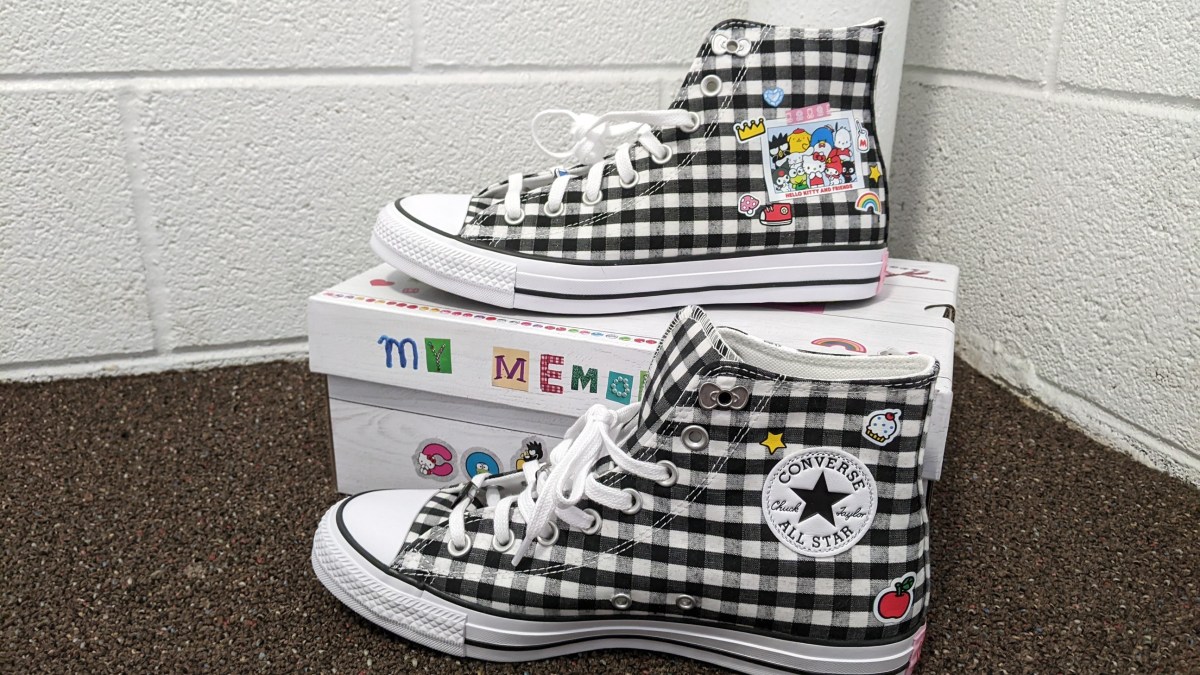 The Converse x Hello Kitty and Friends Chuck Taylor All Star Picnic high-top sneakers are limited edition shoes I don’t have to “baby.” 